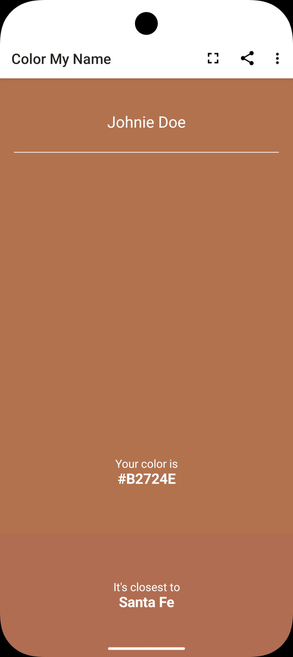 Color My Name