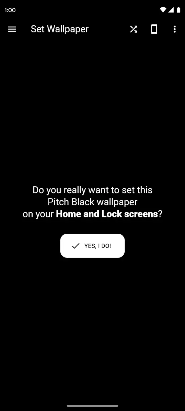 Pitch Black Wallpaper Pro