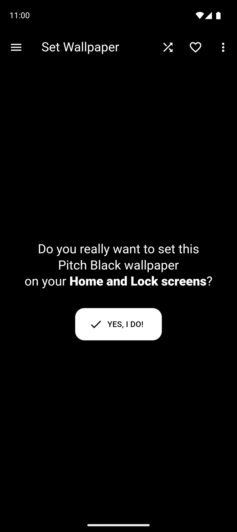 Pitch Black Wallpaper Pro