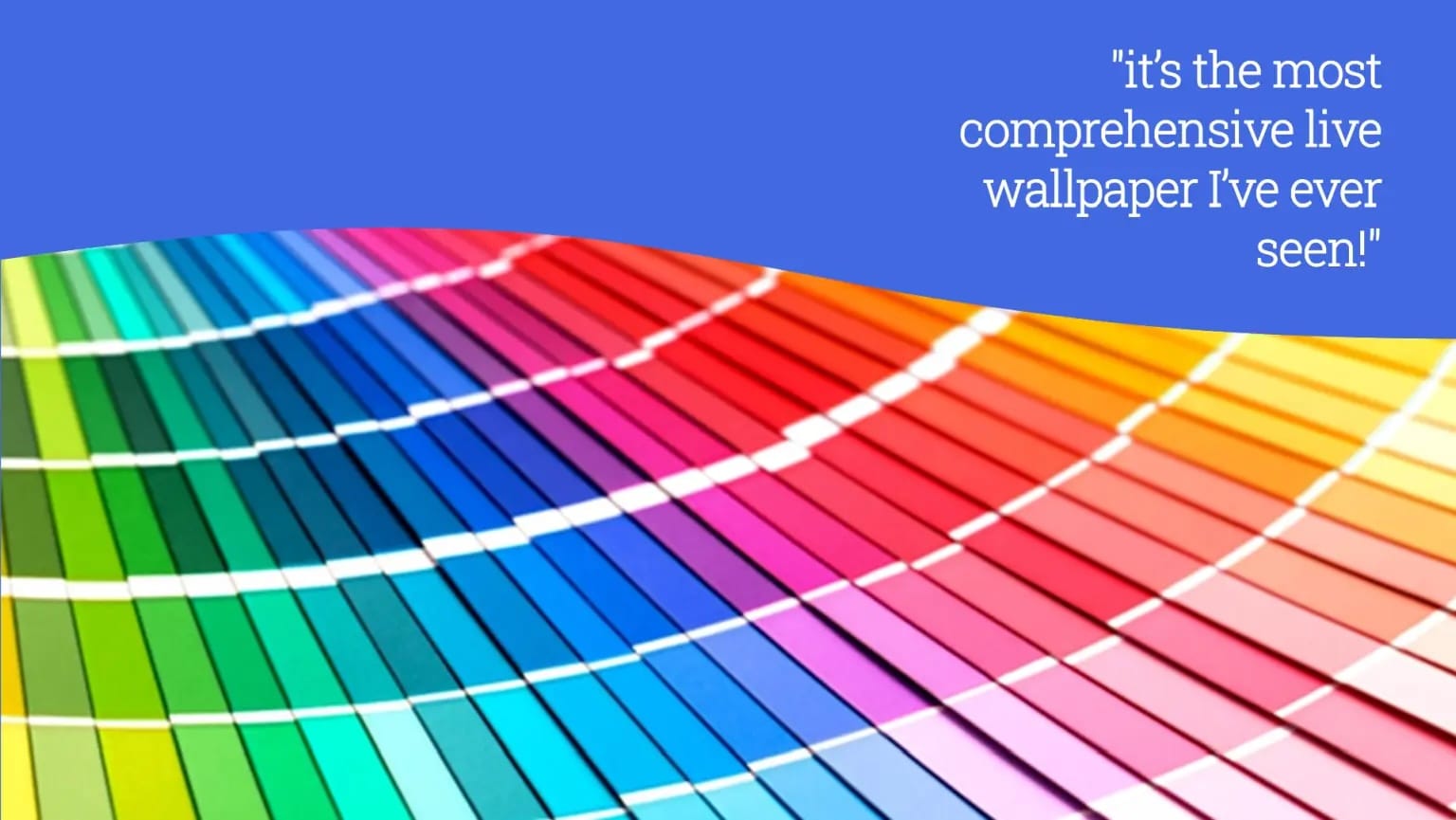 User-Inspired Look At RGB Color Wallpaper Pro