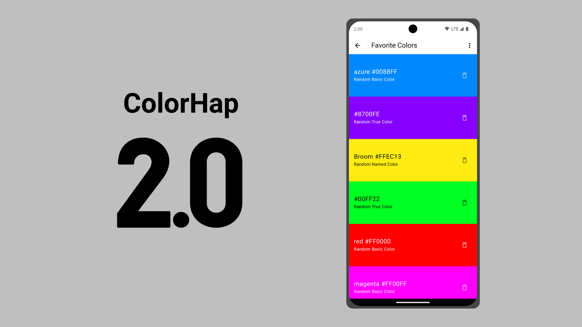 ColorHap 2.0: Favorites, simplified, improved